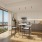 Gourmet kitchen with high end appliances & finishes at 18 Dock Stamford apartments for rent.