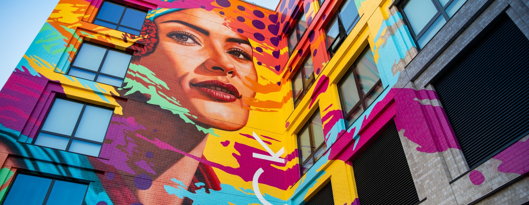 Unique Mural at 18 Dock