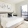 Beautiful, spacious bedroom with natural light at 18 Dock new apartments in Stamford.