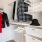 Ample closet shelving at 18 Dock luxury Stamford apartments.