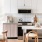Well-lit kitchen with ample counter space at new luxury apartments for rent in Stamford CT at 18 Dock.