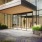 Residents at 18 Dock apartments entrance in Stamford, CT.