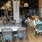 People at restaurant dining near 18 Dock, Stamford apartments.